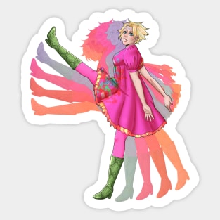 Weird Barbie Sticker